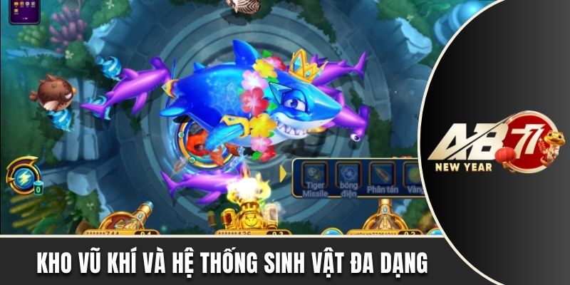 Chill Fishing nổi bật với kho vũ khí và hệ thống sinh vật đa dạng