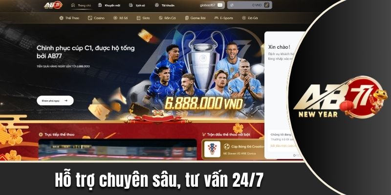 Hỗ trợ chuyên sâu, tư vấn 24/7