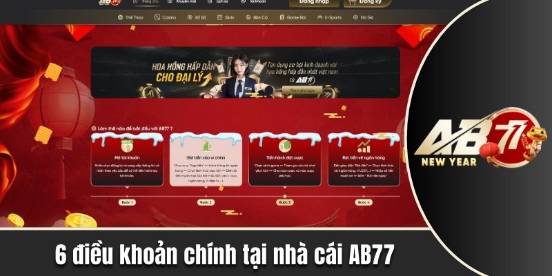 Thông tin chi tiết 6 điều khoản tại đơn vị Ab77
