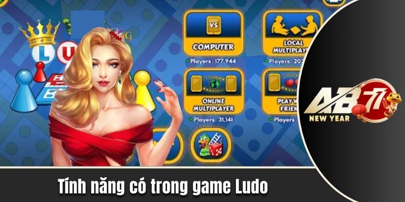 Tính năng xuất hiện trong game Ludo tại nhà cái AB77