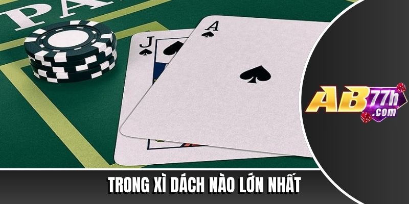 trong xì dách nào lớn nhất